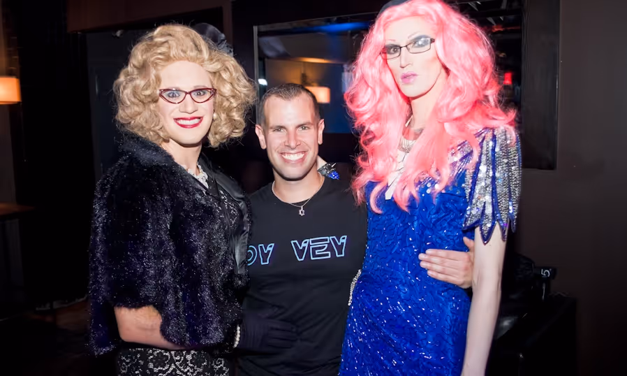 The Hebro community at an event